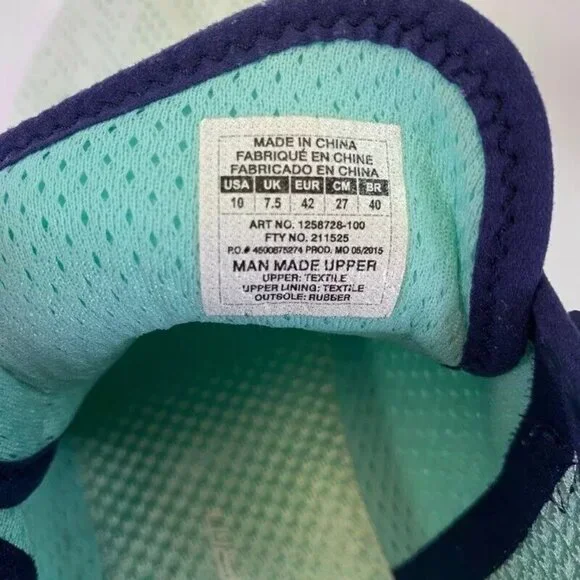 Under Armour Womens Speedform Fortis Running Shoes Blue 1258728-100 Low Top 10 M - Picture 11 of 11